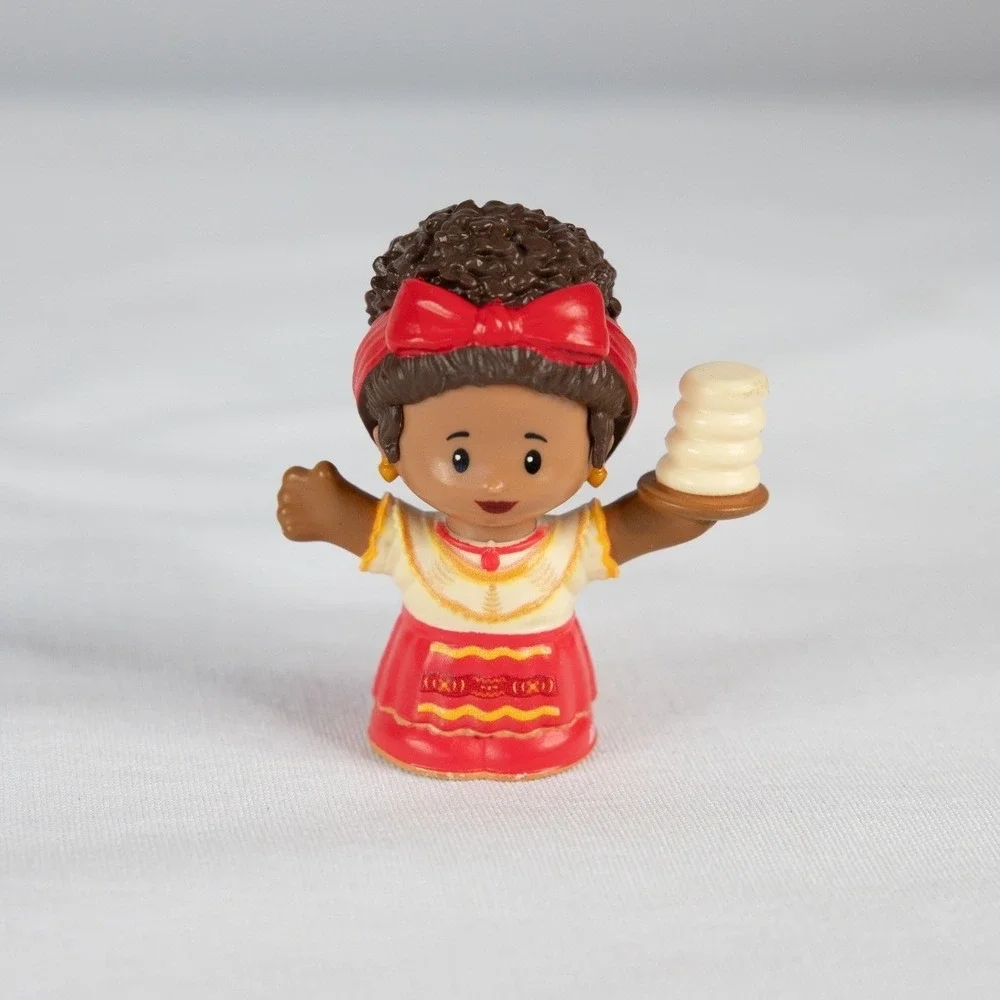 Fisher-Price Little People Disney Encanto Dolores Madrigal Red Excellent Arepas